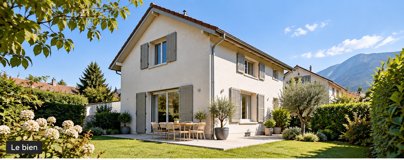 Maison avec jardin à Annecy