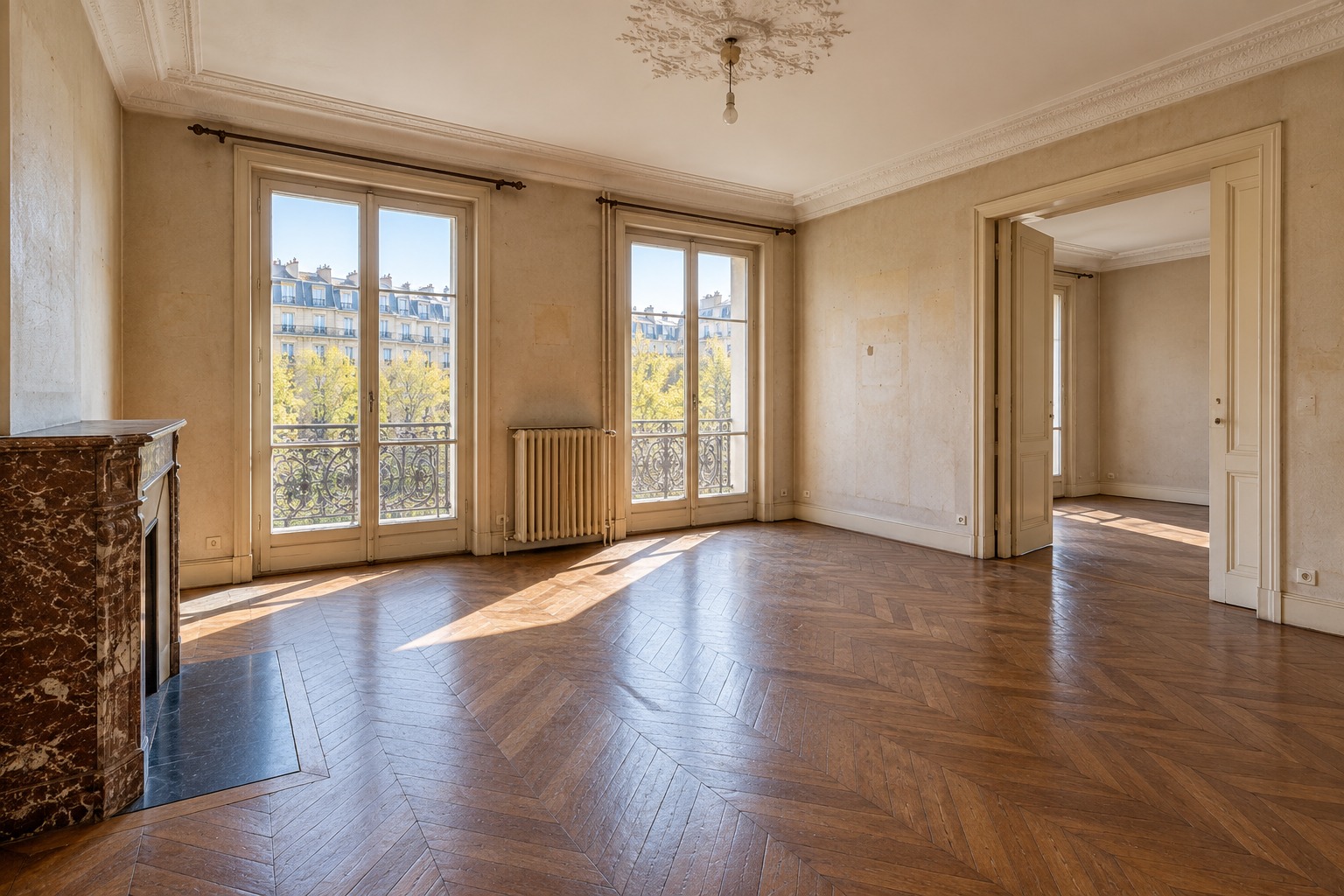 Intérieur à rénover