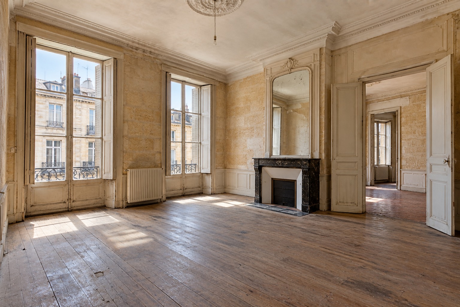 Intérieur à rénover